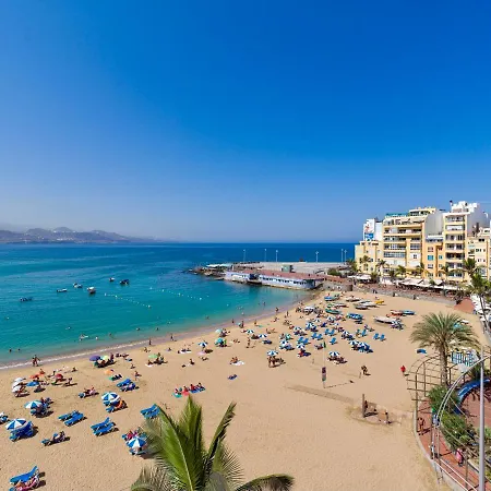 2 Bedrooms & Spectacular Views In Best Part Of Las Canteras Las Palmas de Gran Canaria Exterior foto